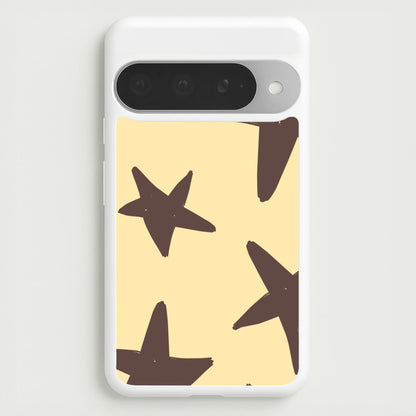 Vanilla & Chocolate Stars Google Pixel 10 Pro XL Case