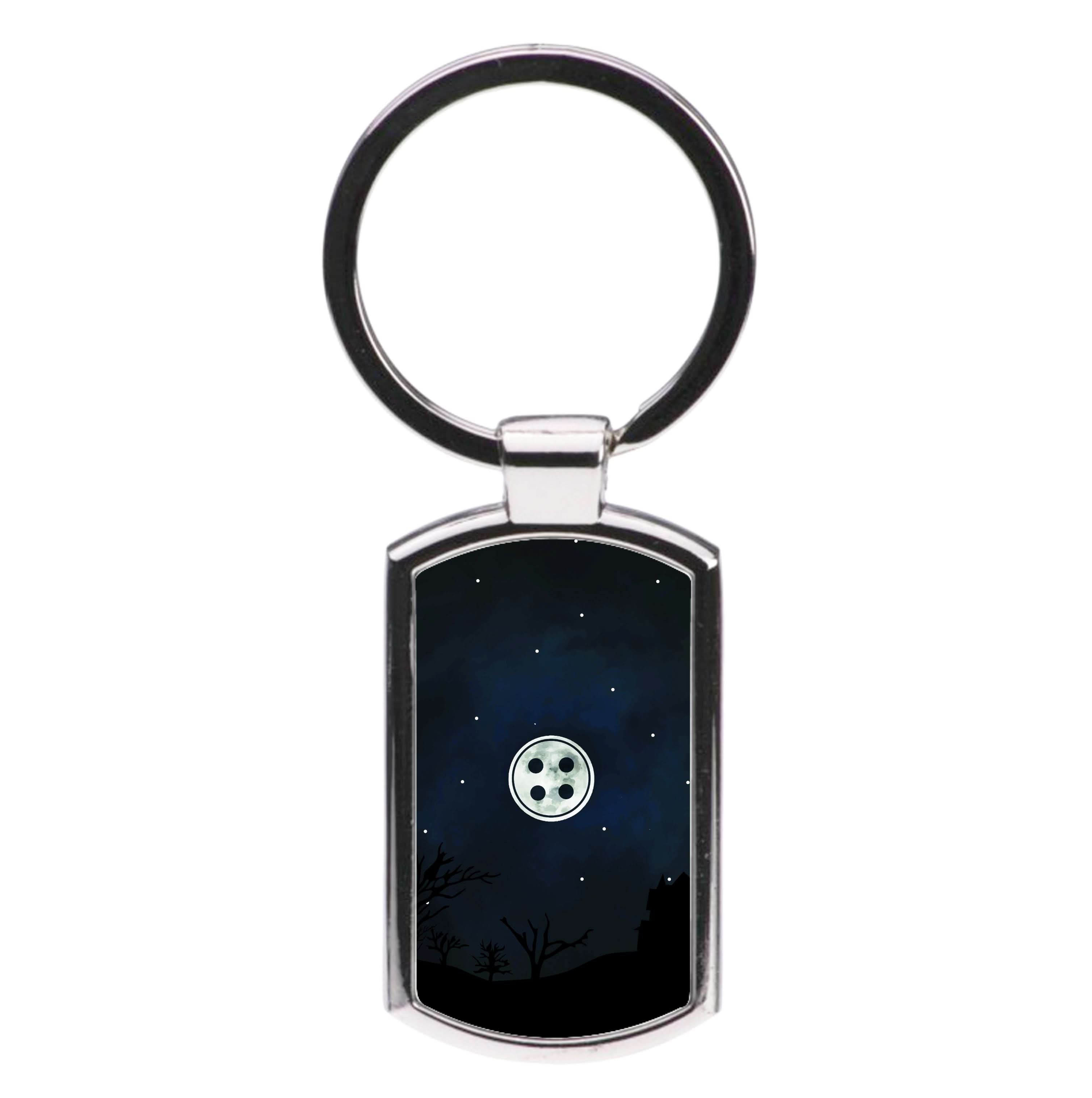 Button Luxury Keyring