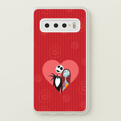 J And S Heart Galaxy S10 Case