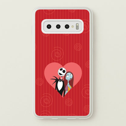 J And S Heart Galaxy S10 Plus Case