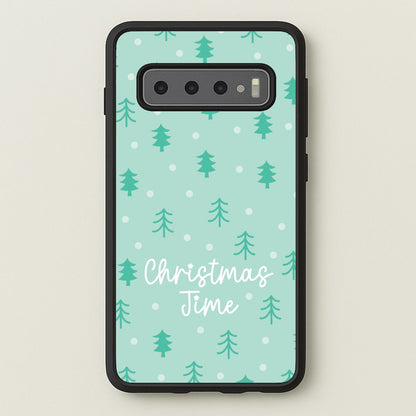 Cute Xmas Trees Pattern Galaxy S10 Plus Case