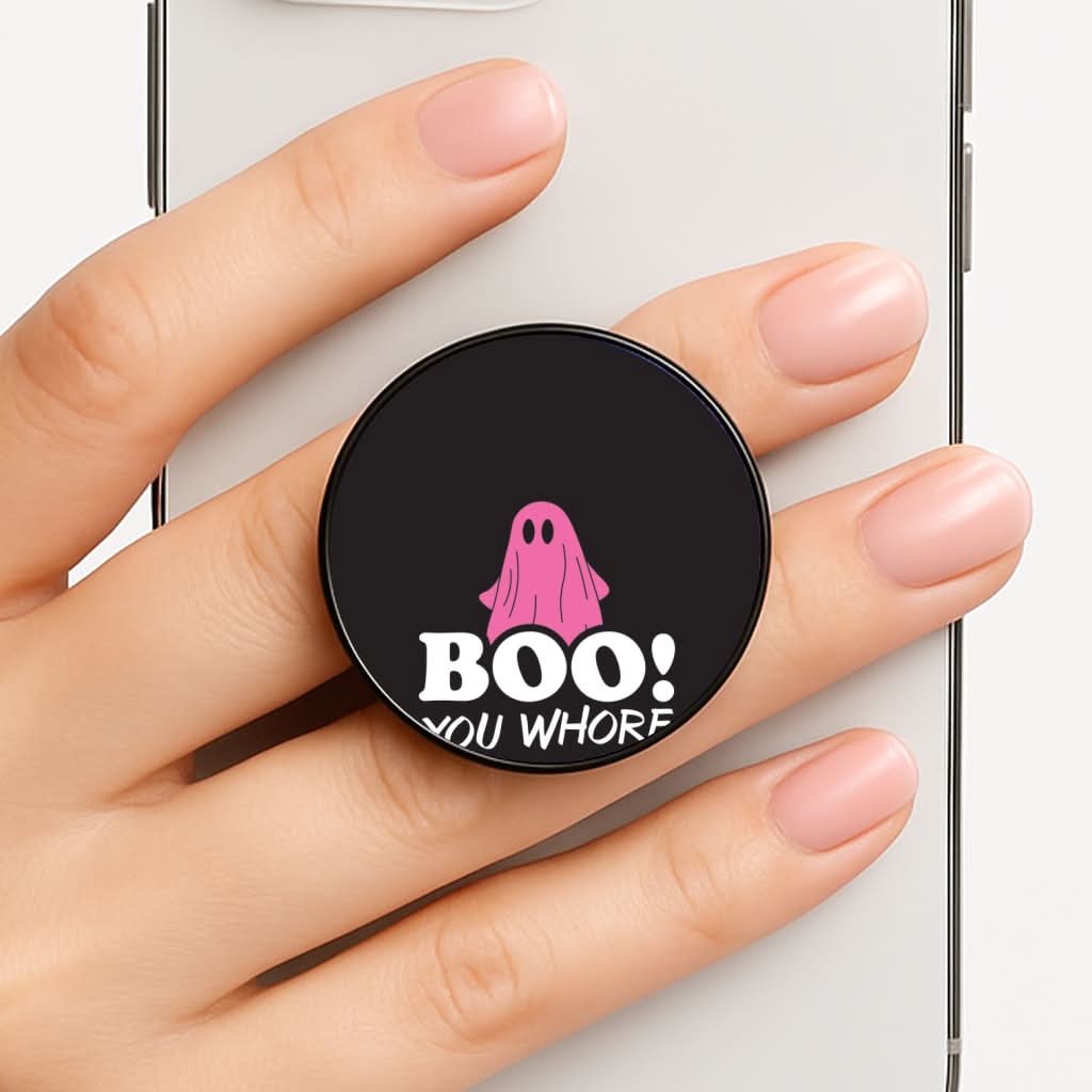 Boo You Ghost Phone Grip