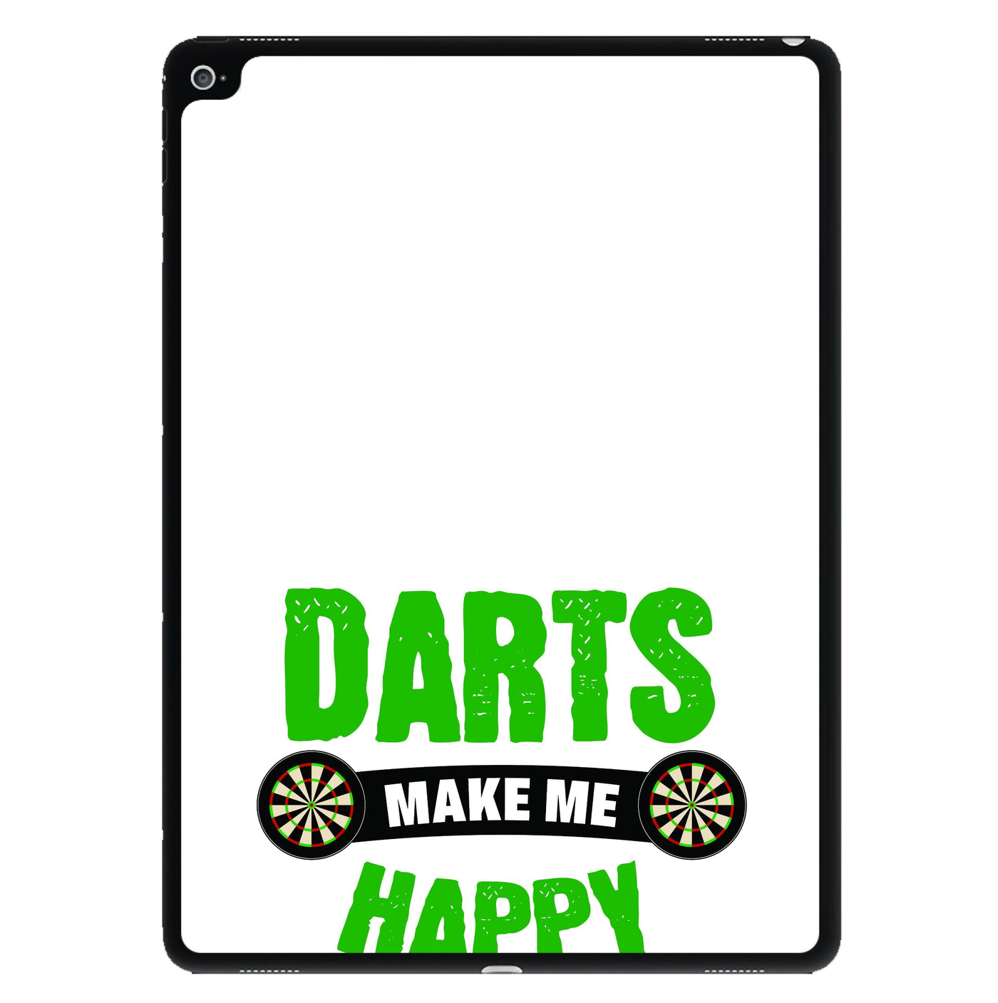 Darts Make Me Happy iPad Case