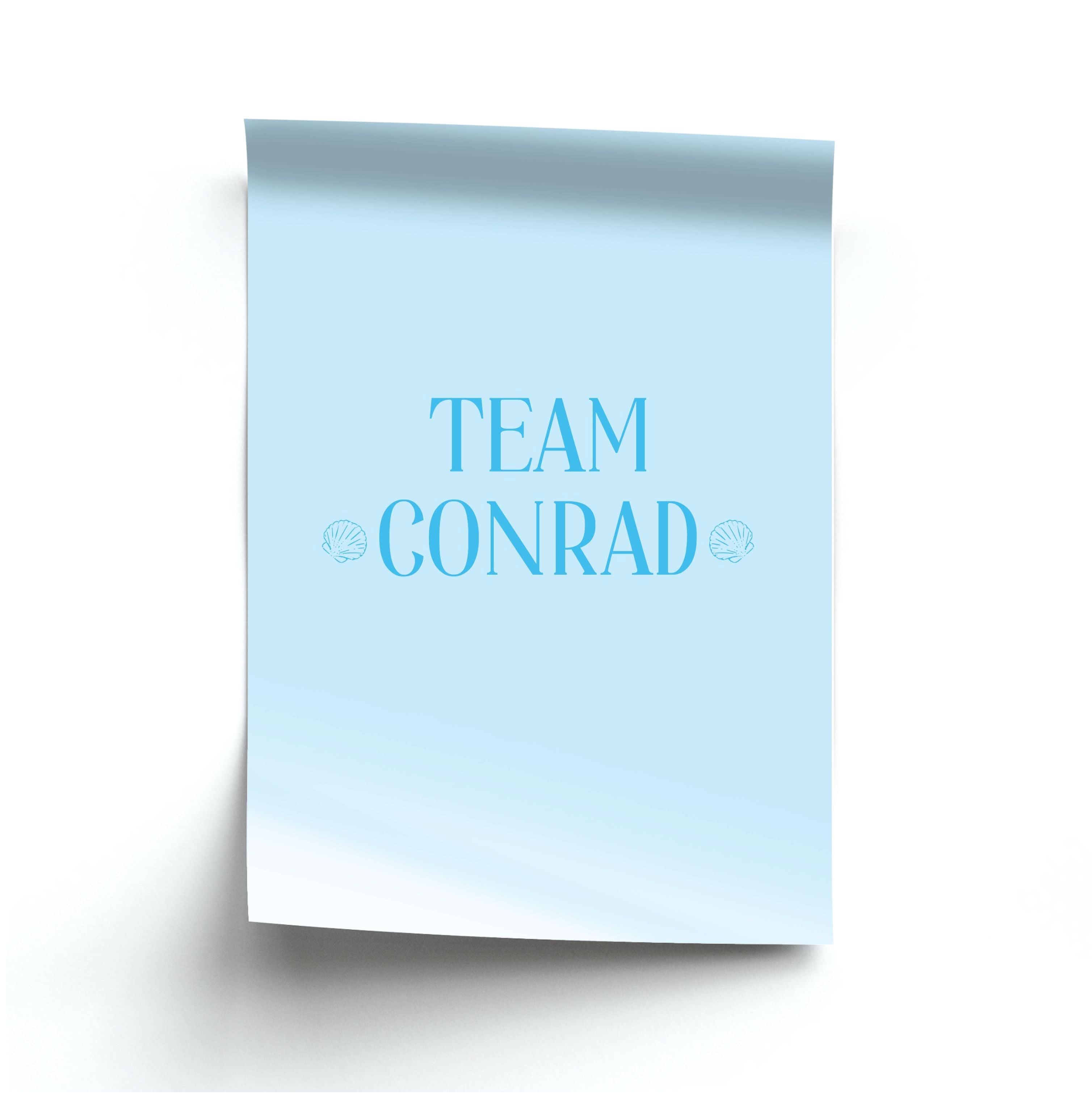 Seashells Team Conrad Poster