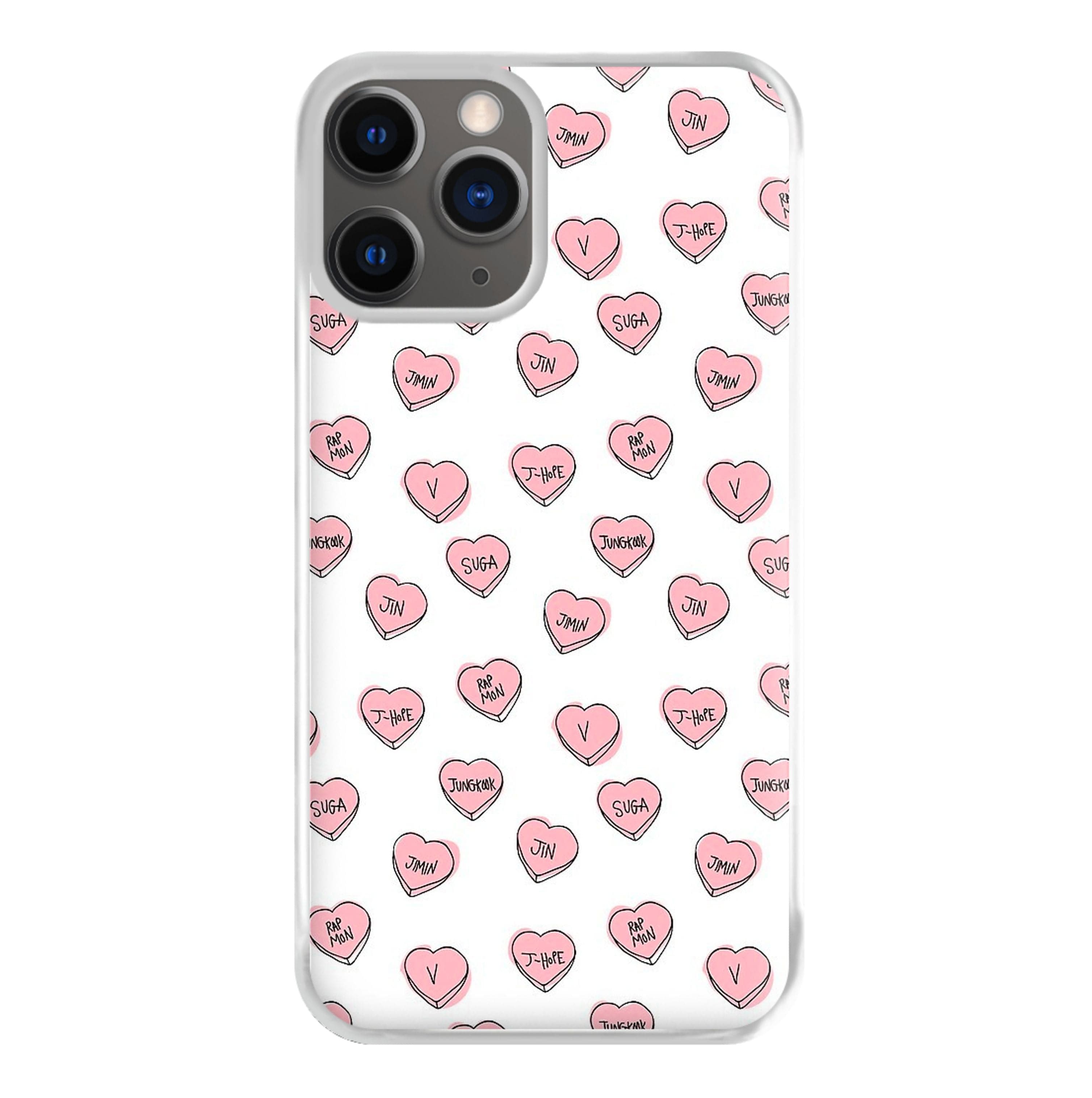 K-Pop Band Hearts Phone Case