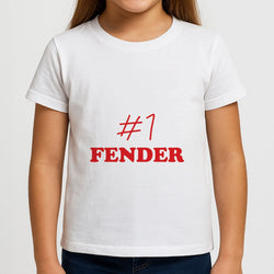#1 FENDER Girls T-Shirt