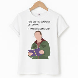 How Did The Computer Get Drunk? Unisex T-Shirt