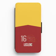 Leclerc Helmet 2026  Flip / Wallet Phone Case 1