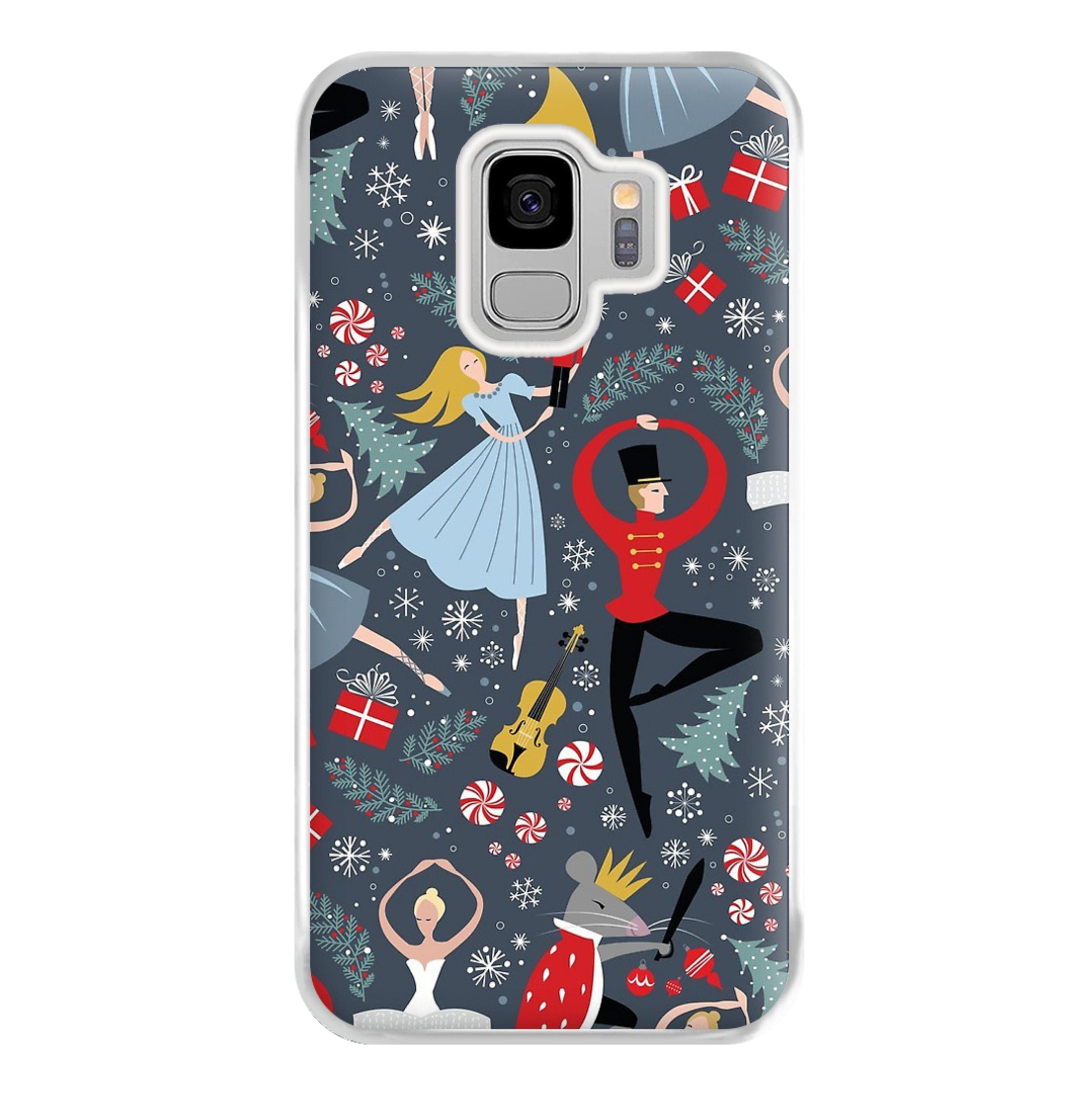 Nutcracker Ballet Pattern - Christmas Phone Case