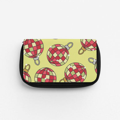 Disco Baubles Pattern Pencil Case