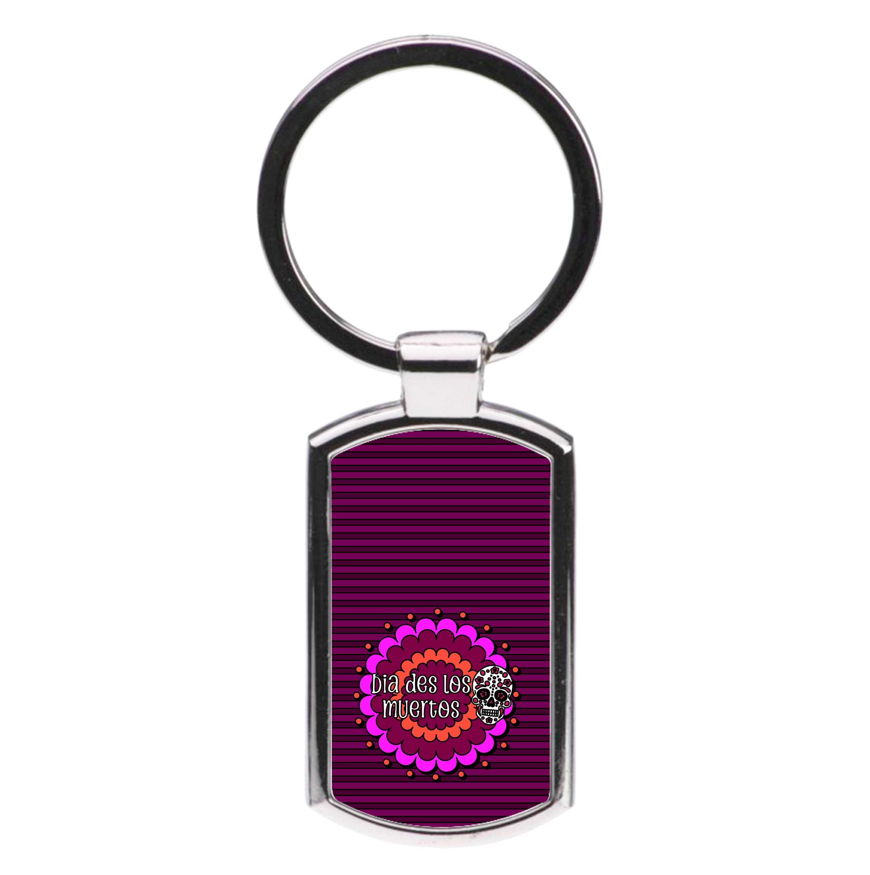 Dia Des Los Muertos 2 Luxury Keyring