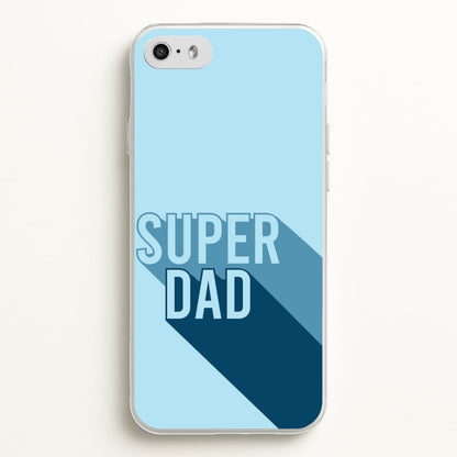 Super Dad Title iPhone 5 / 5s / SE 2016 Case