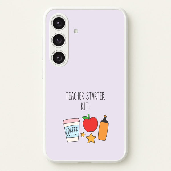 Teacher Starter Kit Galaxy S24FE Case