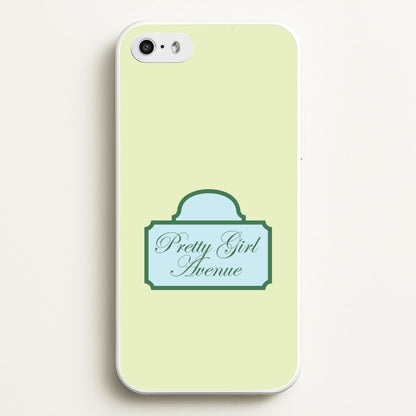 Pretty Girl Avenue iPhone 5 / 5s / SE 2016 Case