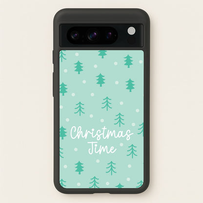 Cute Xmas Trees Pattern Google Pixel 8 Pro Case