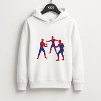 Spider Hero Pointing Meme Kids Hoodie