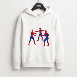 Spider Hero Pointing Meme Kids Hoodie