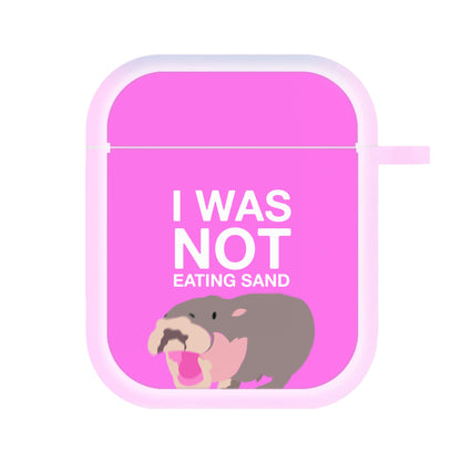 I Was Not Eating Sand AirPods Case