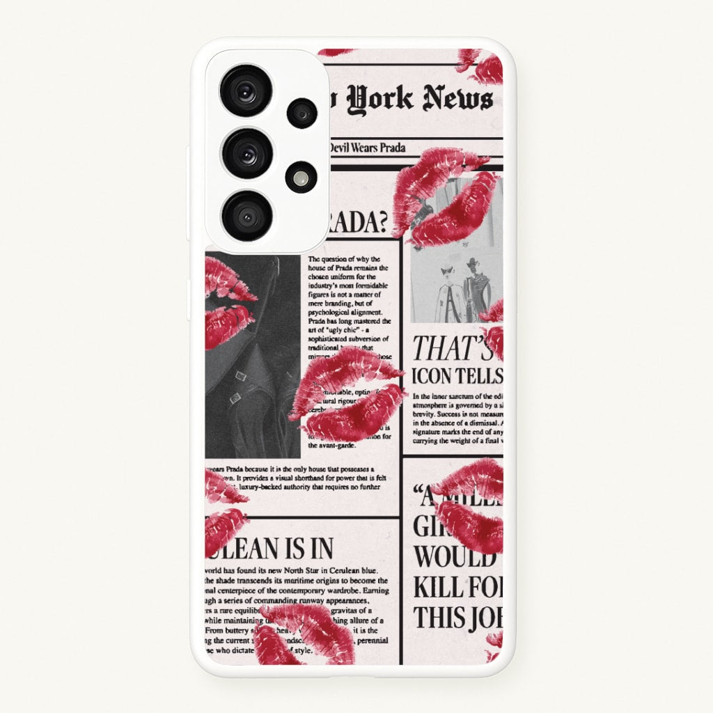 Headline Kisses Galaxy A53 Case