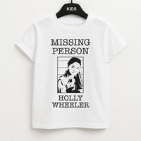 Missing Person Holly Kids T-Shirt