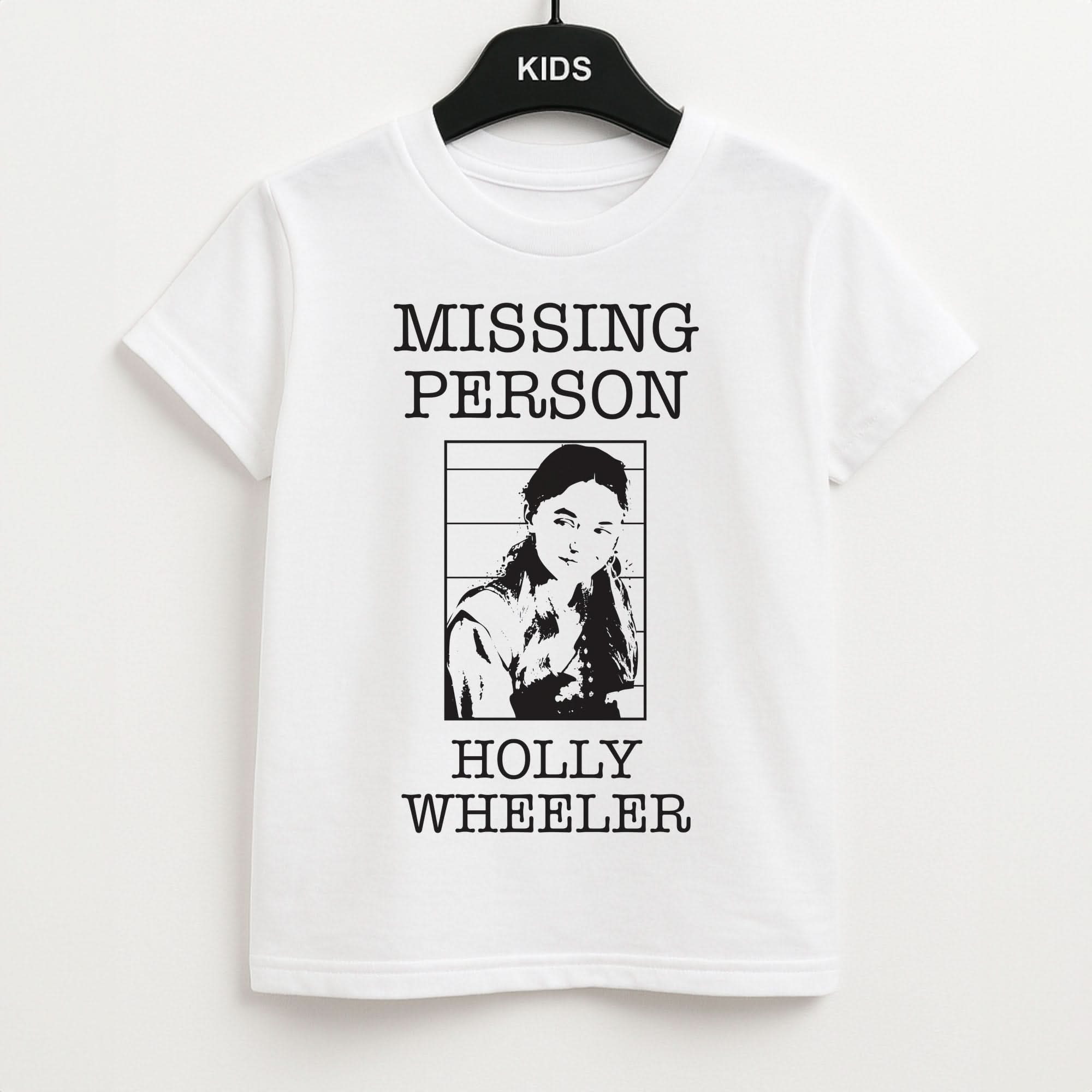 Missing Person Holly Kids Unisex T-Shirt