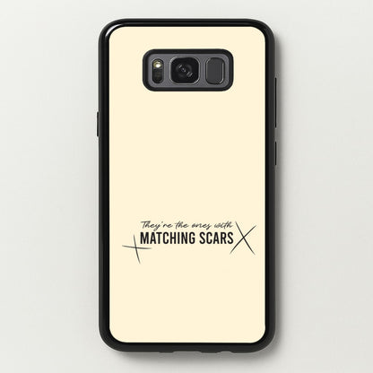 Matching Scars Galaxy S8 Case