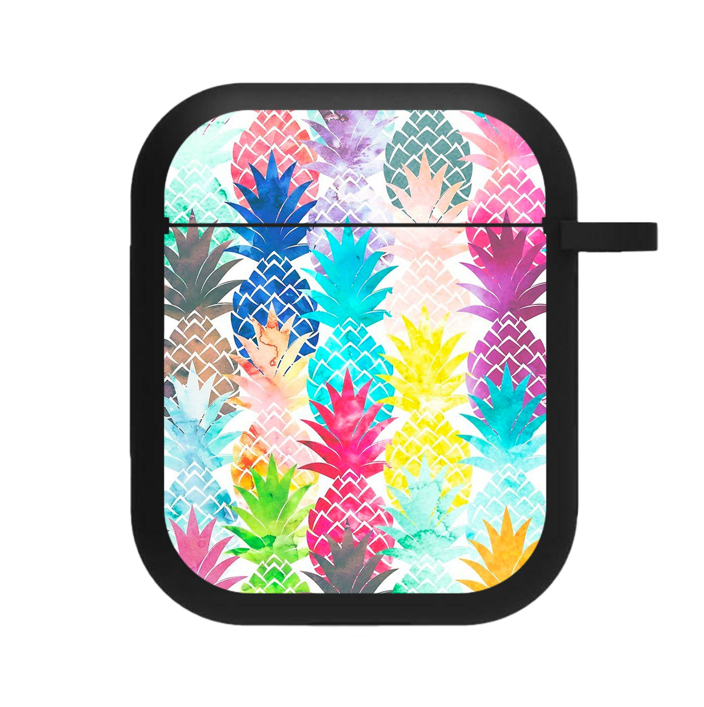 Watercolour Pineapple Pattern AirPods Case