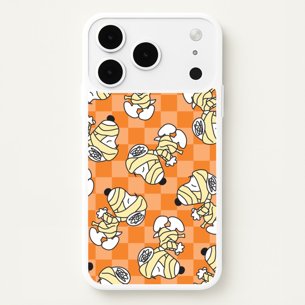 Mummy Cartoon Beagle Pattern iPhone 17 Pro Max Case