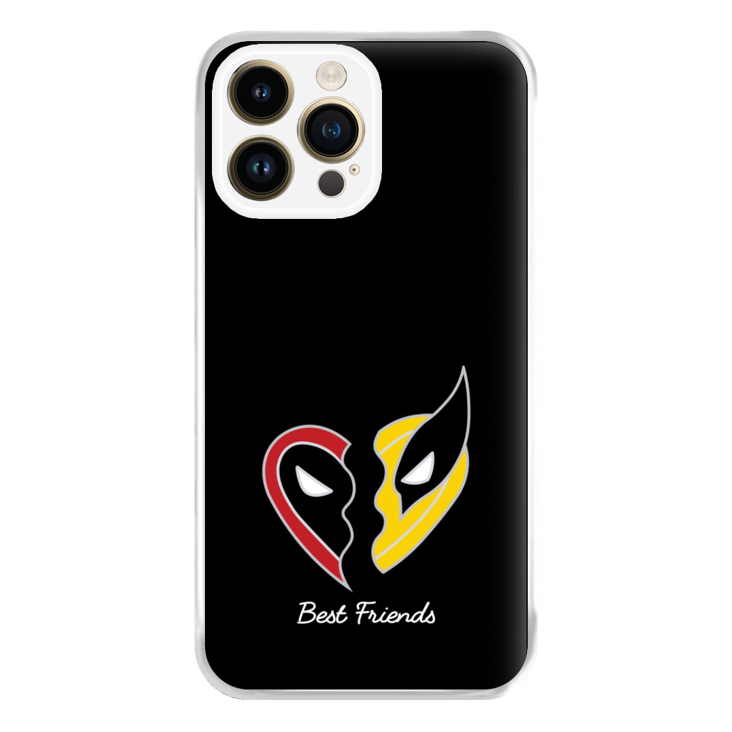 Superhero Best Friends Locket iPhone 14 Pro Case