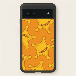 Sheriff Badge Pattern Google Pixel 7 Case