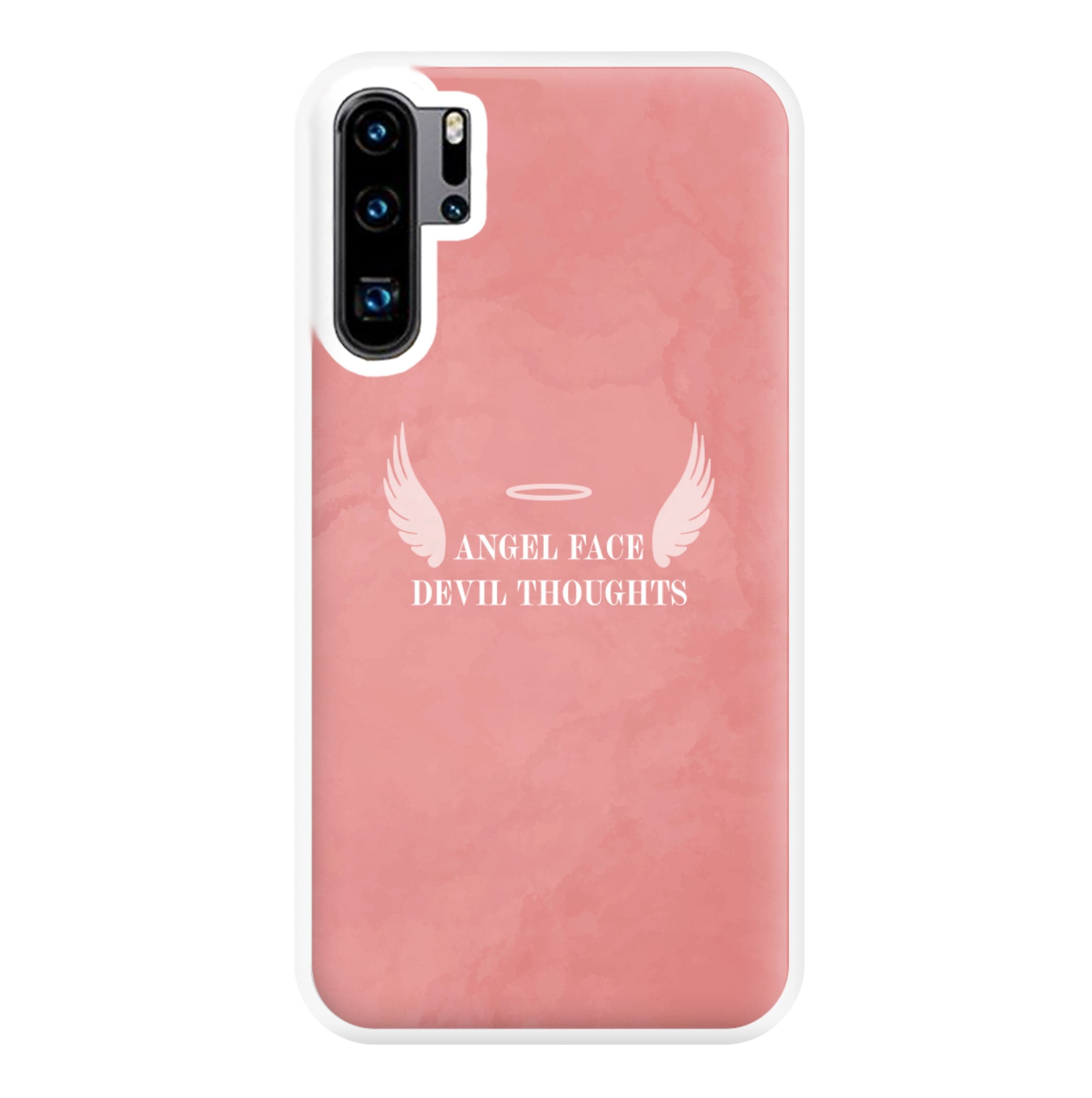 Angel Face Devil Thoughts Phone Case