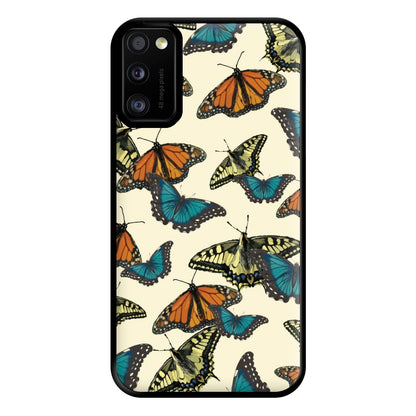 Butterfly Assortment Pattern Galaxy A41 Case