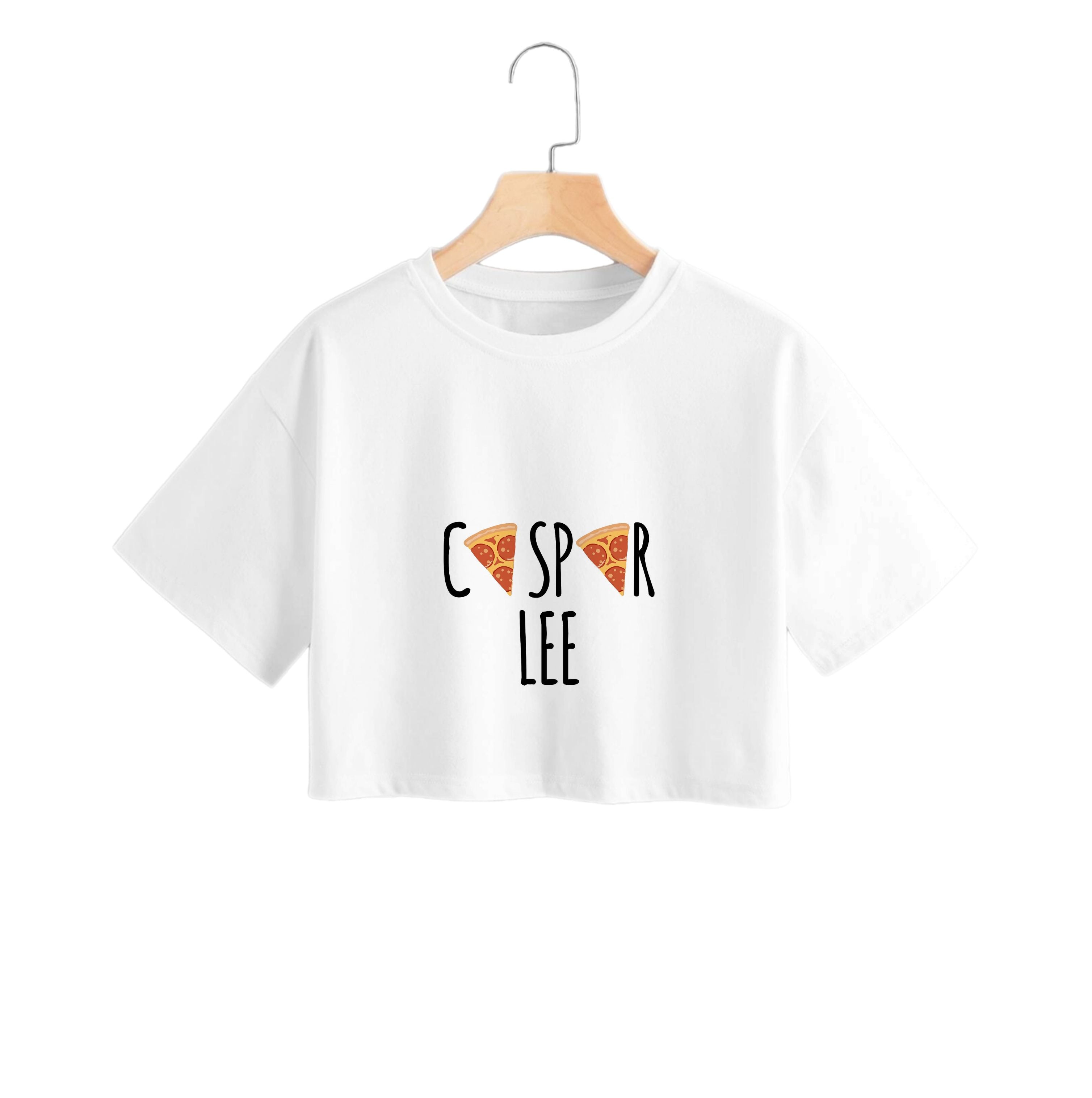 Caspar Lee Pizza Crop Top