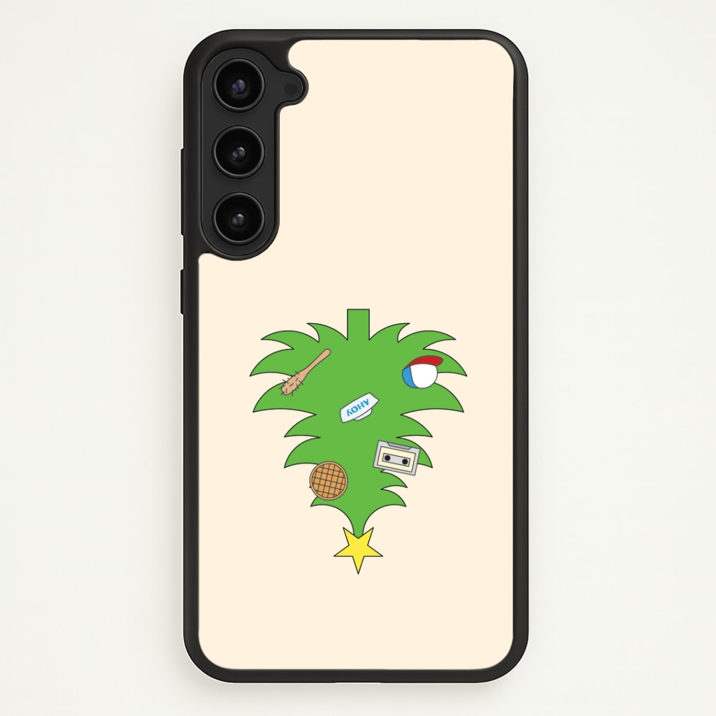 Upside Down Christmas Tree Galaxy S23 Case