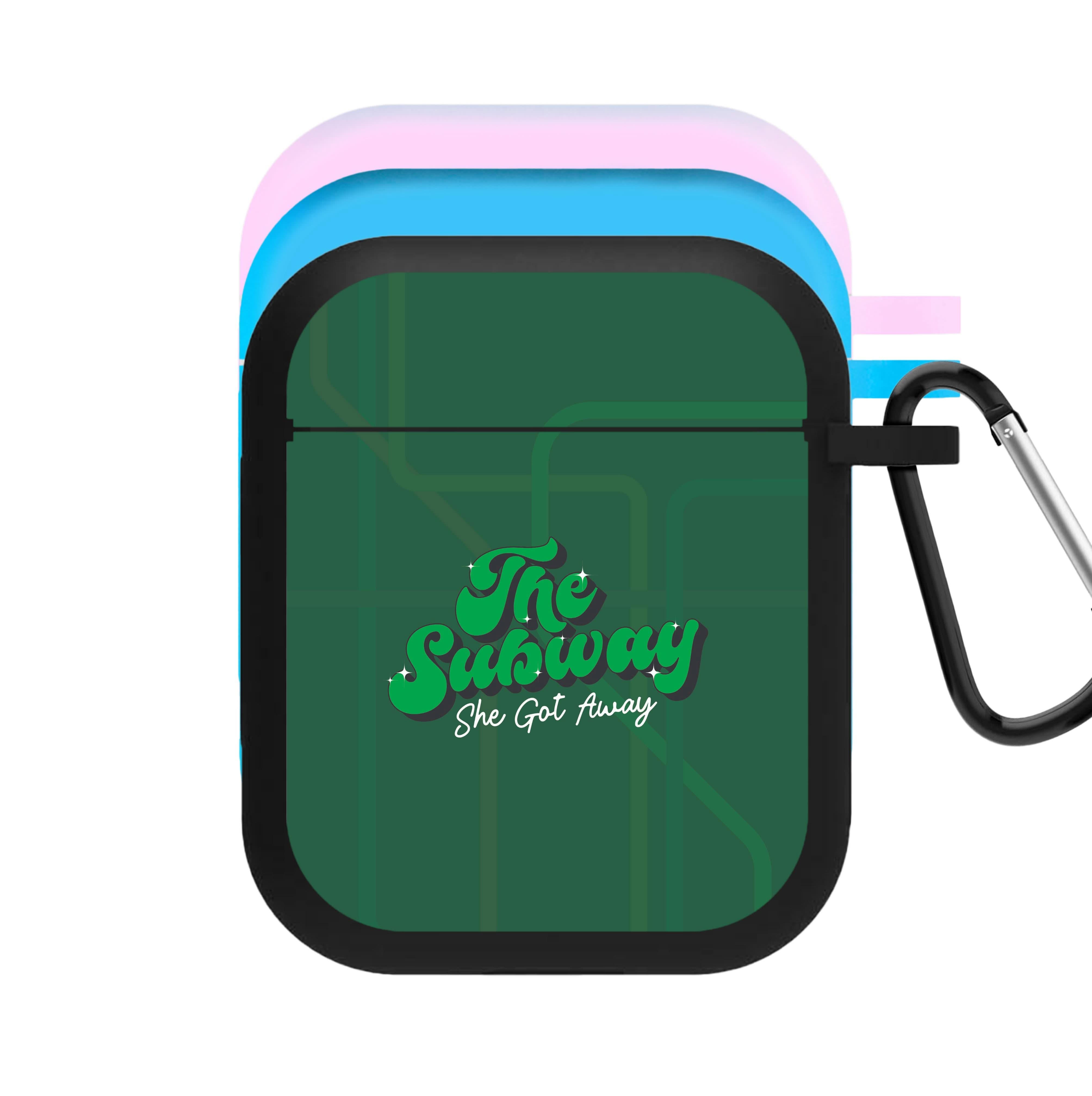 Subway Green AirPods Case