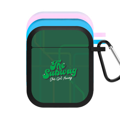 Subway Green AirPods Case