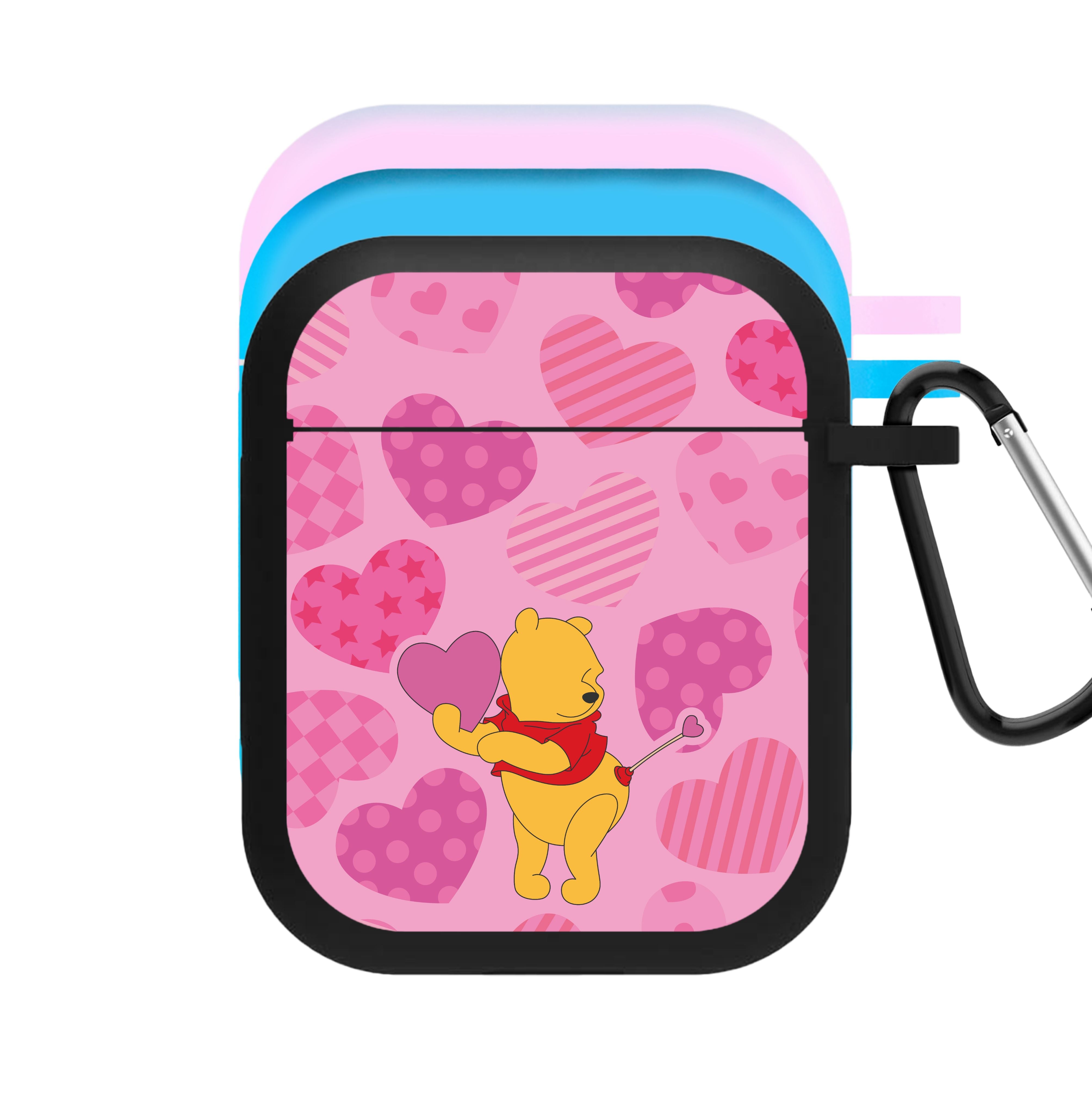 Cupid Pooh Valentine's AirPods Case