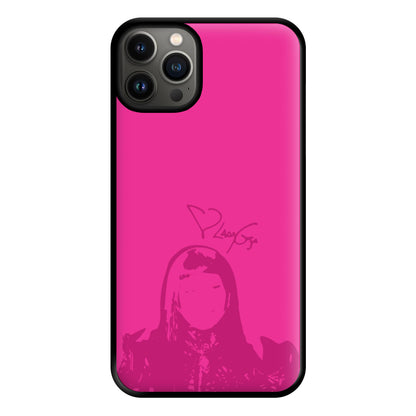 Pink Gaga Silhouette  iPhone 13 Case