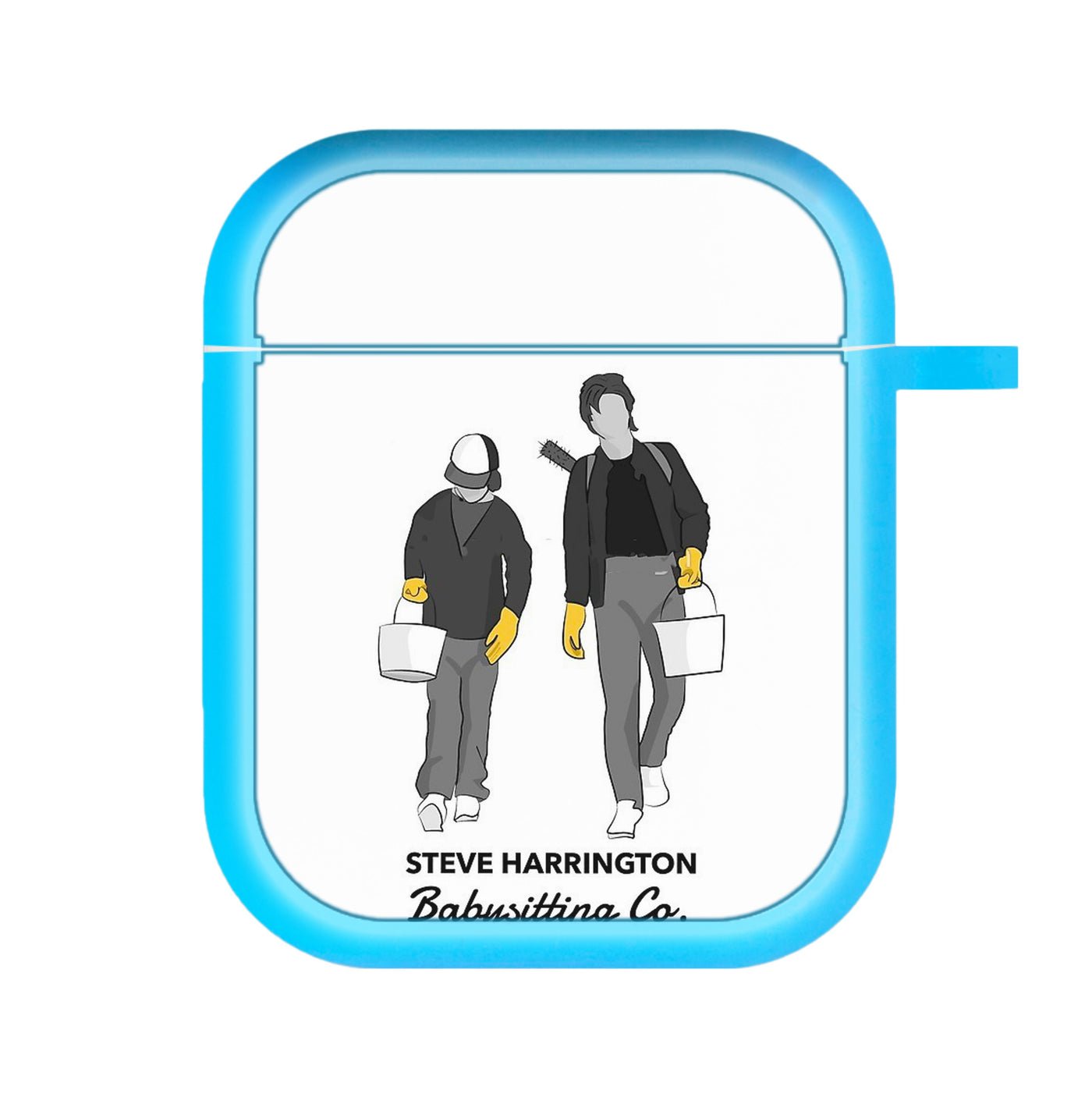Steve Harrington Babysitting Co - Stranger Things AirPods Case