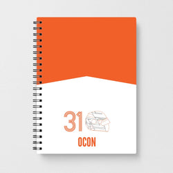 Ocon Helmet 2026 Notebook