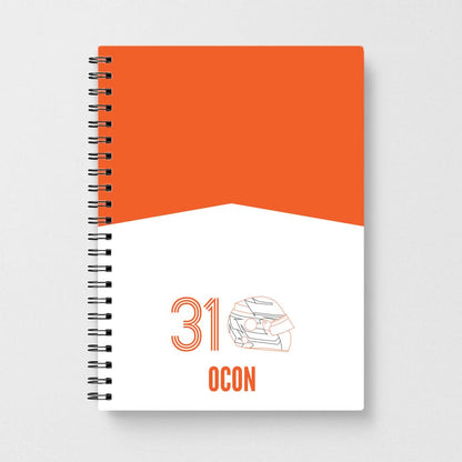 Ocon Helmet 2026 Notebook