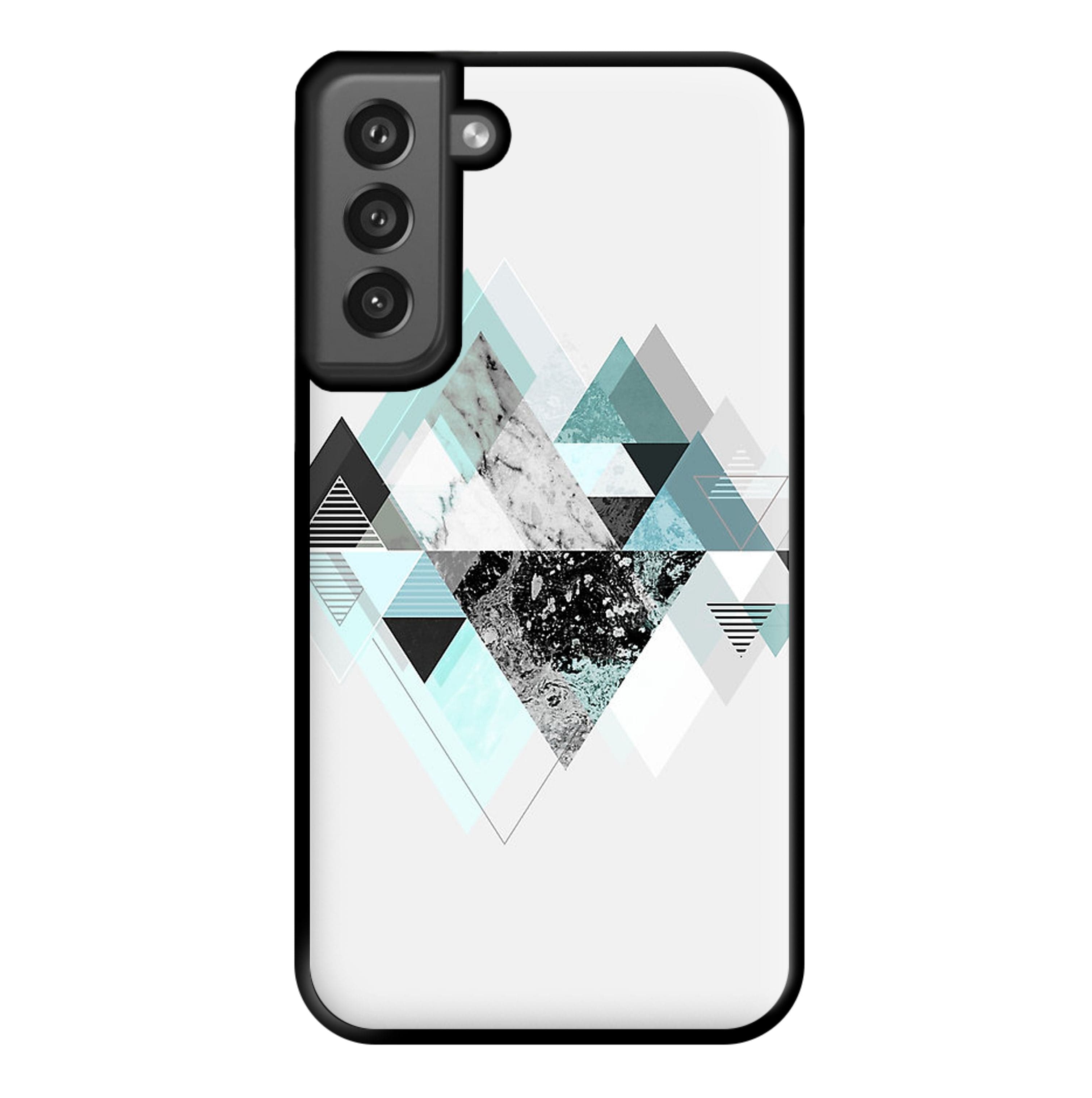 Triange Marble Pattern Phone Case