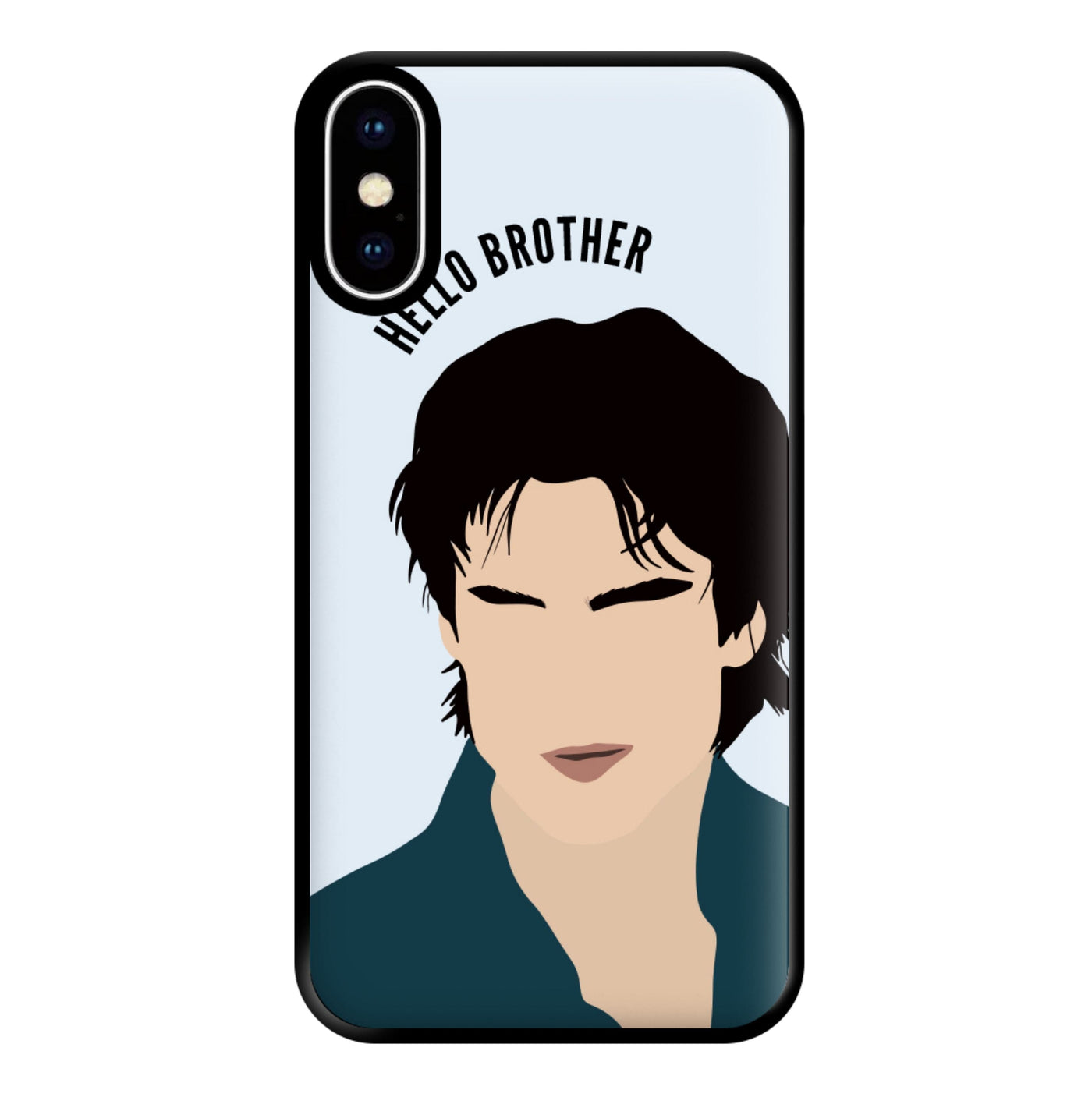 Hello Brother Cartoon - Vampire Diaries Phone Case