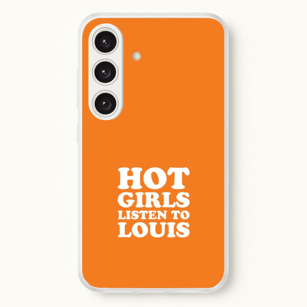 Hot Girls Listen To Louis Galaxy S25 Case