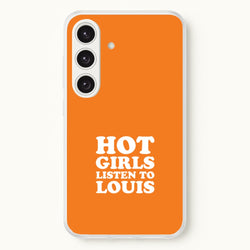 Hot Girls Listen To Louis Galaxy S24 Case