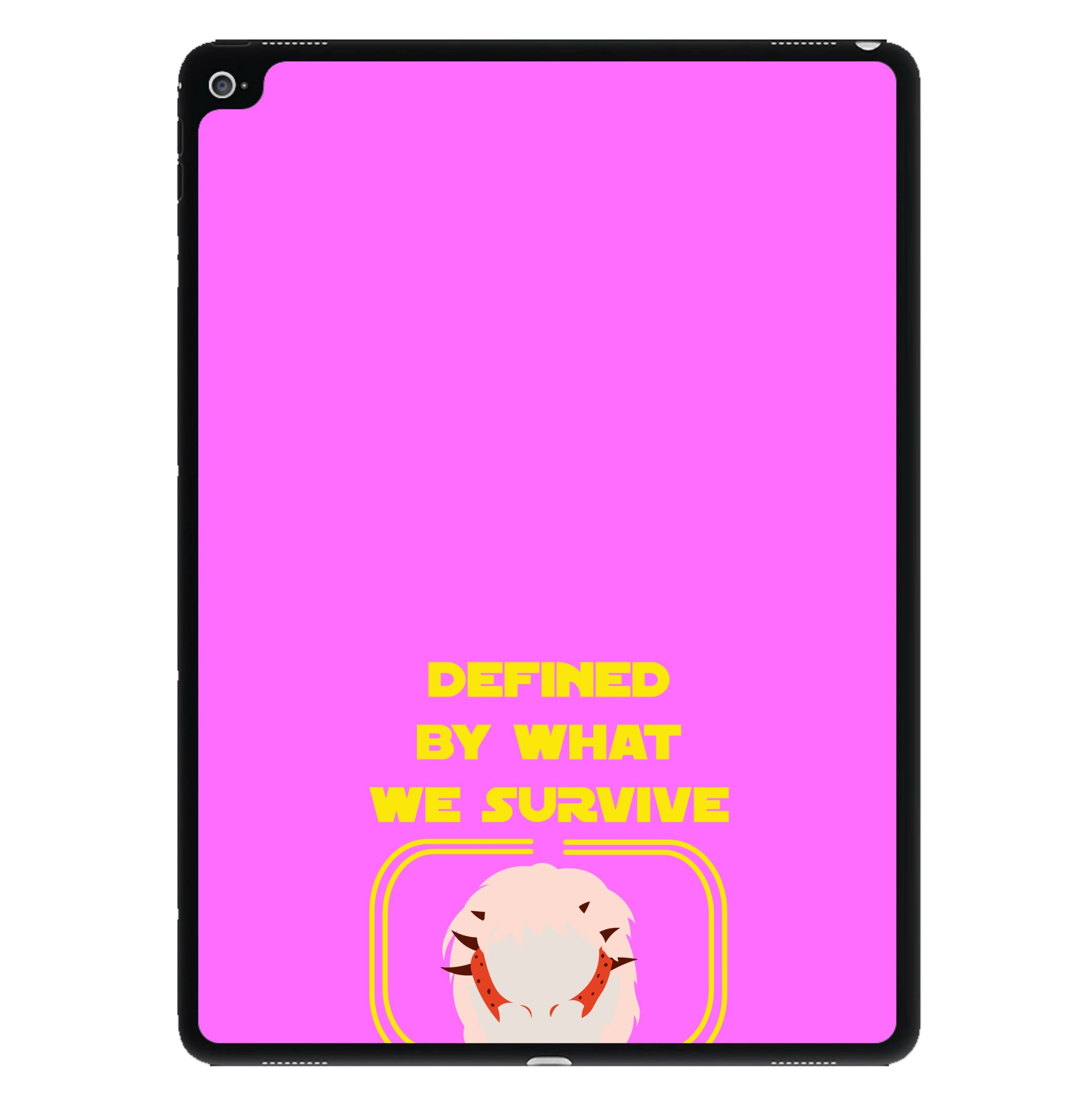 Defined By What We Survive iPad Case