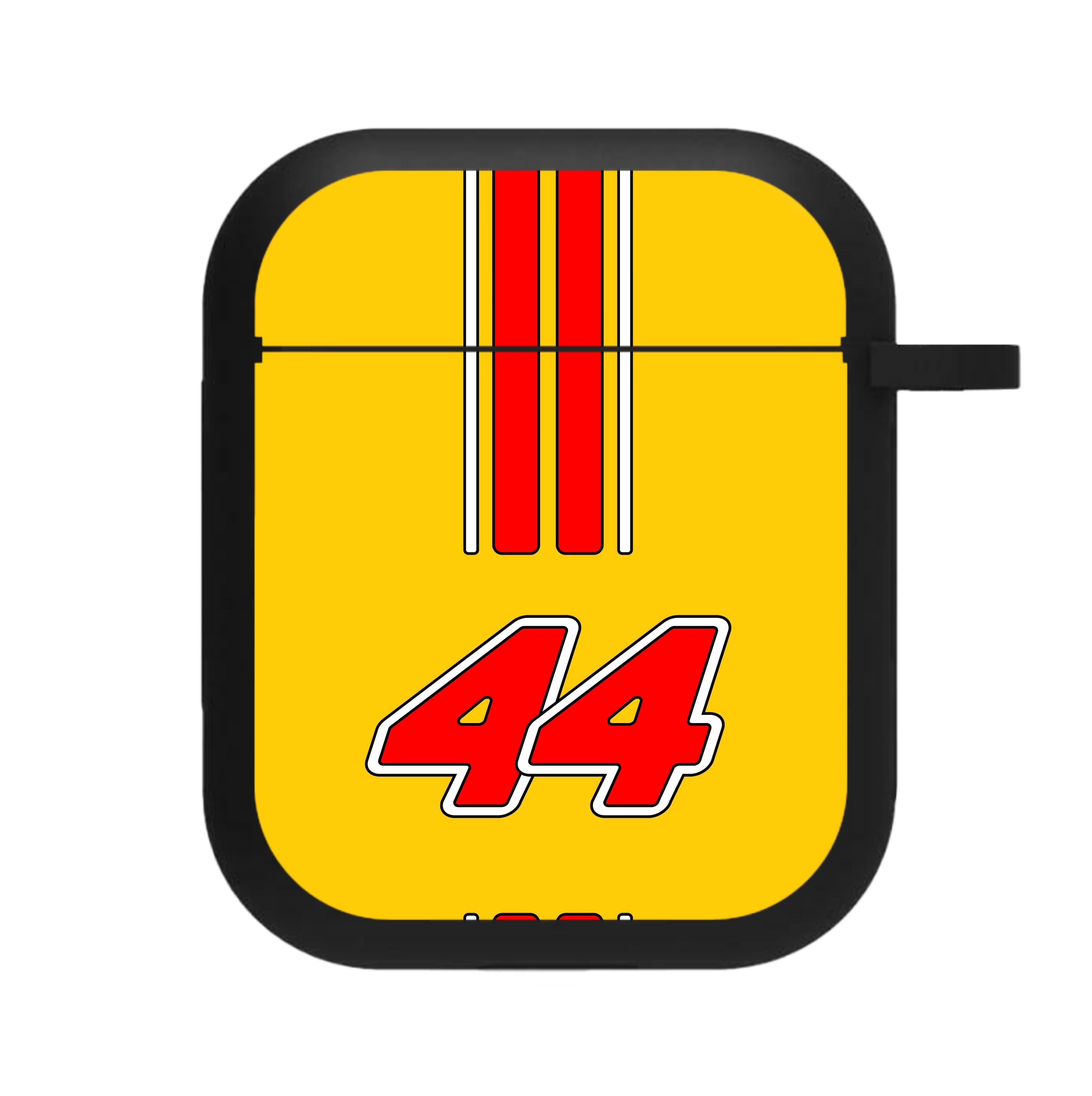 Retro Yellow And Red Hamilton AirPods Case
