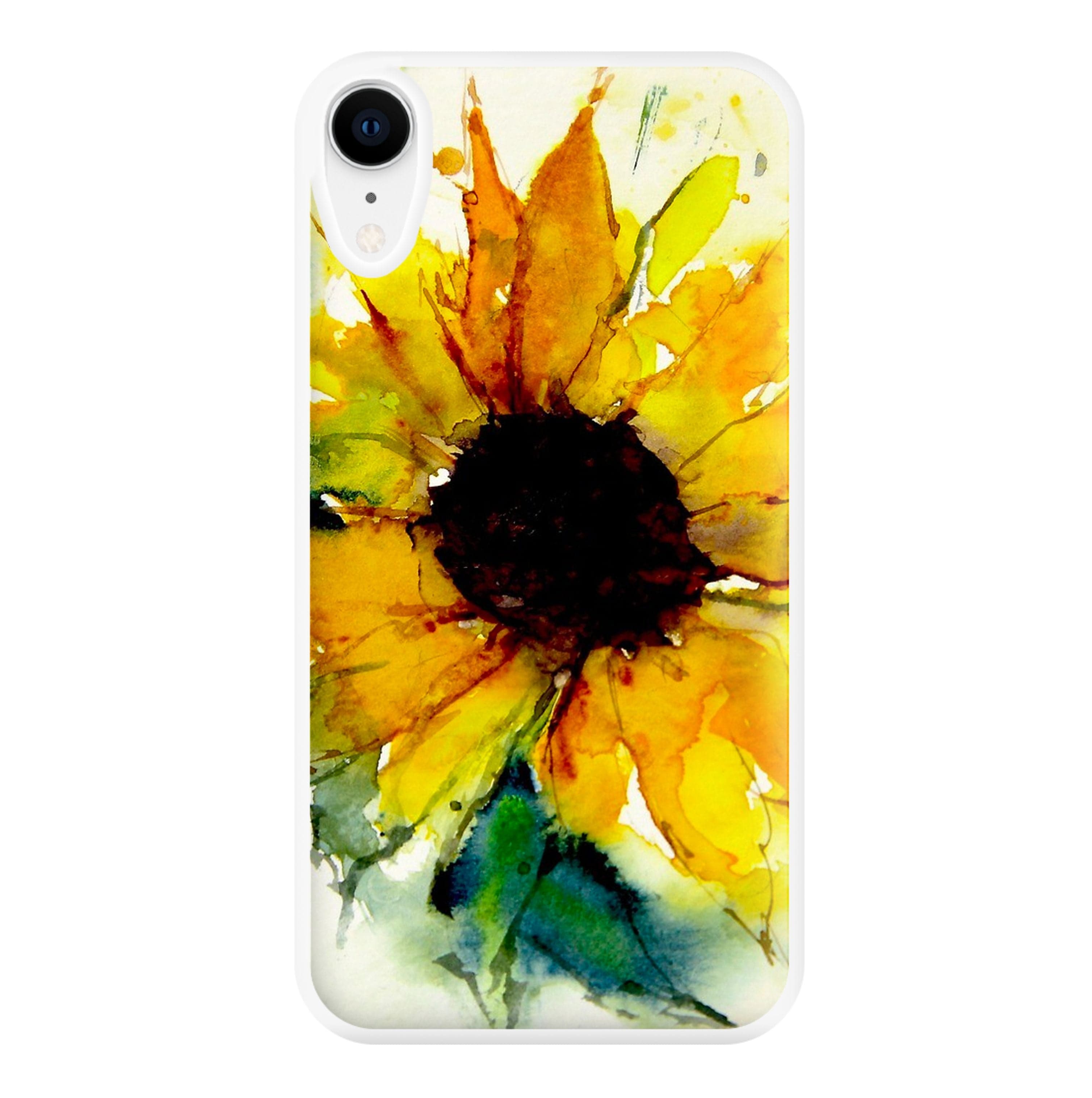 Watercolour Sunflower Phone Case