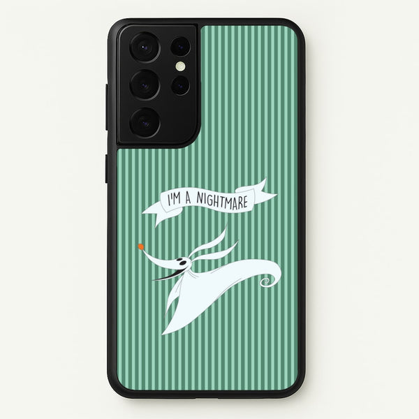Stripey I'm A Nightmare Galaxy S21 Ultra Case
