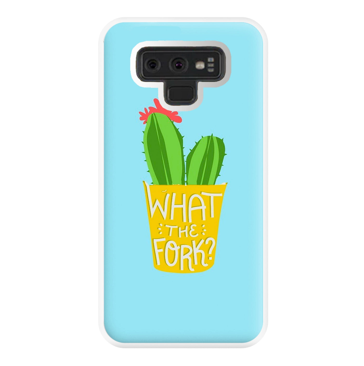 What The Fork Cactus - The Good Place Phone Case